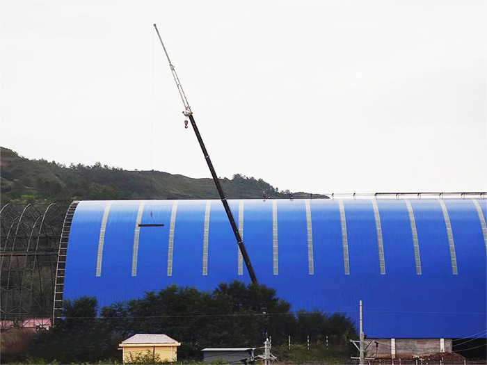 那曲煤棚网架工程